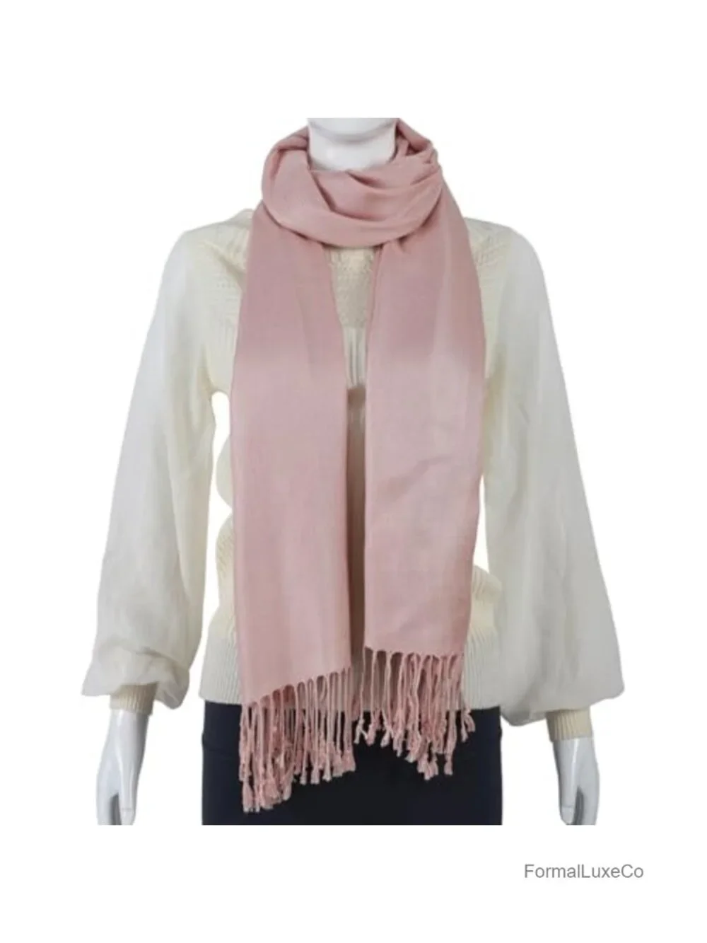 Pashmina Feel Shawl Wrap for Women Evening Dresses Wedding Cover Up Formal Soft